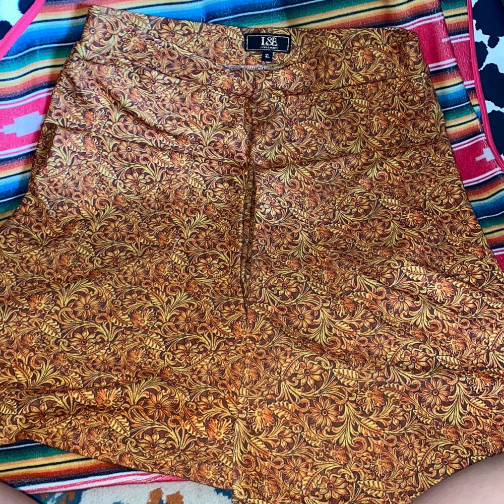 Gold Bell Bottoms